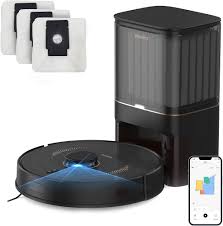 Verefa Robot Aspirador Autovaciado 70 Días 3000Pa