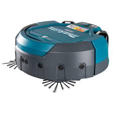 Aspirador Robot Makita Inalámbrico Turquesa/Negro