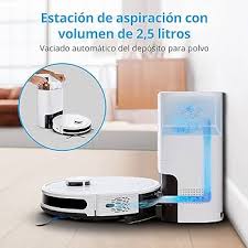 Robot Aspirador MEDION X20 SW con Estación de Vaciado