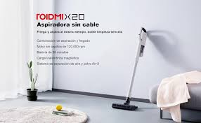 ROIDMI X20: Aspiradora Vertical Inalámbrica de 65 min