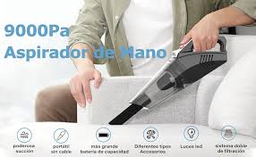 Aspiradora de Mano Hihhy 9000Pa Sin Cable