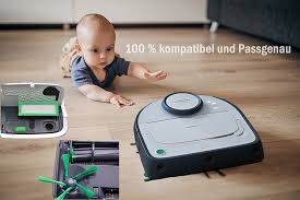 Robot Aspirador Vorwerk VR 200/300 con Filtros y Cepillos