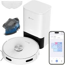 Robot Aspirador y Friegasuelos EZVIZ con Autovaciado