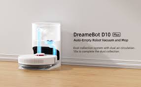 Dreame D10 Plus: Robot Aspirador y Fregona con Base de Vaciado