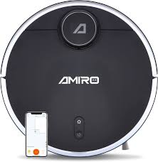 Aspirador Robot AMIRO R5: Limpieza Inteligente con Mapa en Tiempo Real